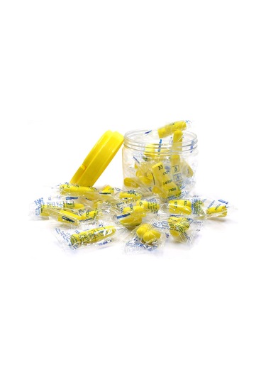 Geeroyoo 30 Çift Sarı Köpük Kulak Tıkacı: Gürültü Engelleme, Uyku Ve Konsantrasyonu Artırıcı, Yıkabilir, Taşınabilir