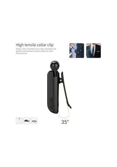 Hallow Fineblue F990 Business Bluetooth 5.0 Kablosuz Kulak İçi Kulaklık