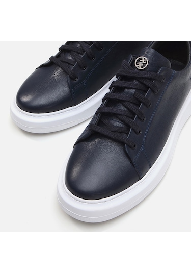 Hotiç Hakiki Deri Lacivert Erkek Günlük Ayakkabı 02ayh281320a680 Lacivert