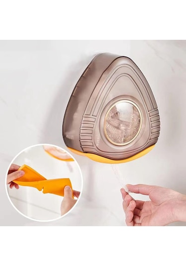 Suntek Mutfak Banyo Ev Gri Için Gıda Sarma Saklama Kutusu