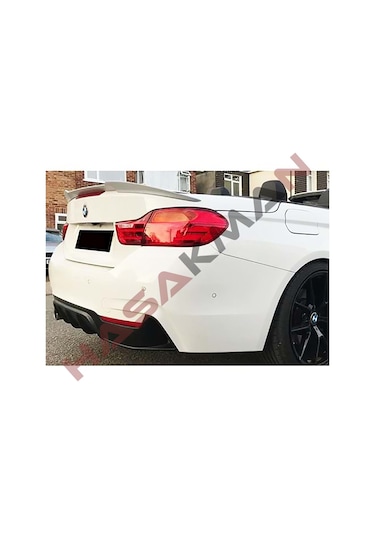 Bmw F33 M4 Cabrio Bagaj Üstü Yarasa Spoiler Boyasız 2013 - 2020