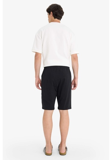 Defacto Regular Fit Basic Düz Cepli Şort Pijama Altı Z6848az25hsbk81 Siyah Defacto Regular Fit Basic Düz Cepli Şort Pijama Altı Z6848az25hsbk81 Siyah