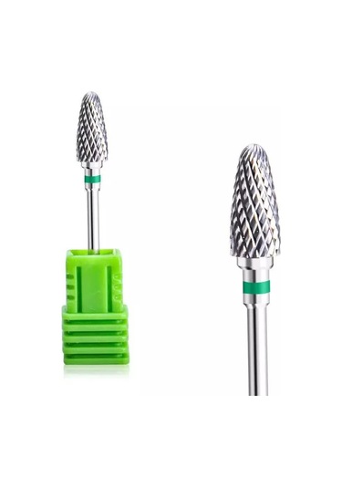 Çelik Freze Törpü Ucu Yeşil Çin