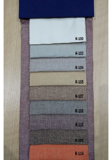 As Perde Keten Fon Perde Çok Renkli