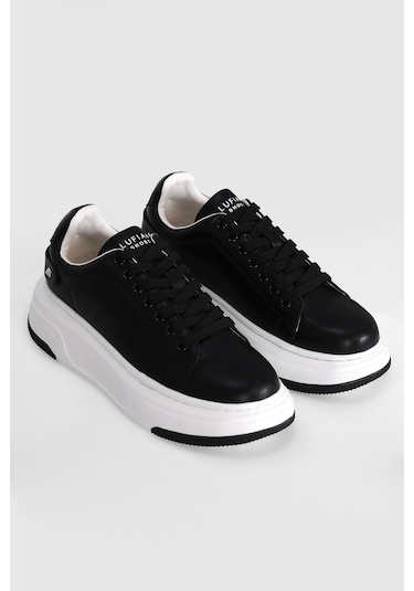Lufian Adel Kadın Sneaker Ayakkabı Siyah Siyah 121230017100100 Siyah