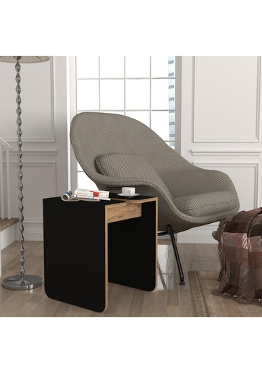 Dekorister Gieza Yan Sehpa Siyah-atlantikçam