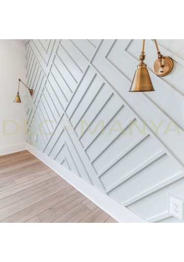 Decomanya Boyanabilir Duvar Çıtası 4 Cm Poliüretan Duvar Çıtası (480018805)