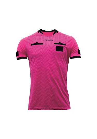 Tryon 1018050 Hakem Forma Üst-kısa Kol-7367 Pembe