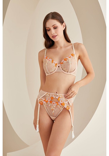 Loya Kadın Somon Bella Balkonet Tek Sütyen Somon