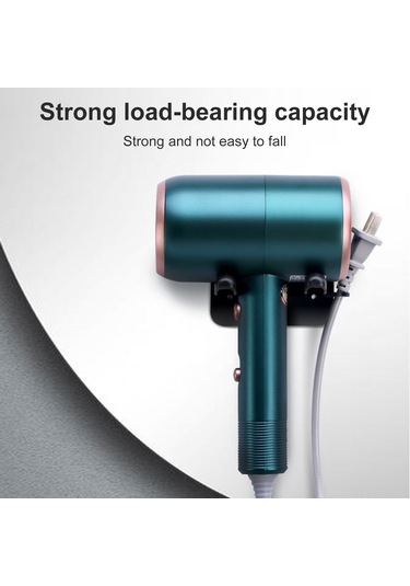 Ruicoo Banyo Fön Makinesi Tutucusu - Delme Yok - Ev/otel/konaklama - Beyaz -卫生间置物架 Beyaz