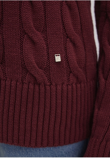 Mavi - Bordo Kazak 1710720-85493 Bordo