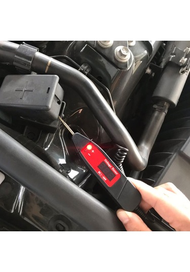 Samdoo 5-36v Araç Voltaj Test Cihazı - Lcd Ekranlı, Çok Amaçlı, Taşınabilir