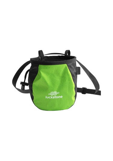 Luckstone-kaya Tırmanışı Tebeşir Çantası Ayarlanabilir Bel Kemeri Y28994gr Yeşil