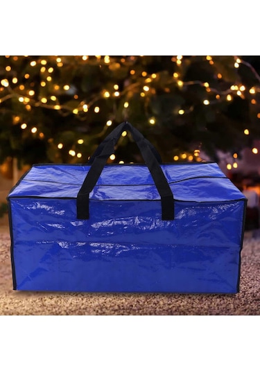 Homyl Parti Aksesuarları Yılbaşı Ağaçları Için Ağacı Mavi