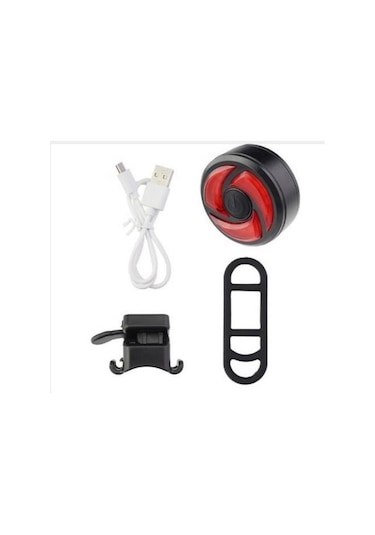 Forte Gt Usb Şarjlı Bisiklet Arka Işık 100 Lümen Xbyc 6118 Siyah