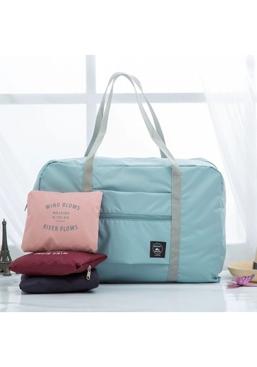 Carrier- Katlanabilir Hafif Seyahat Çantası - Şarap Kırmızısı