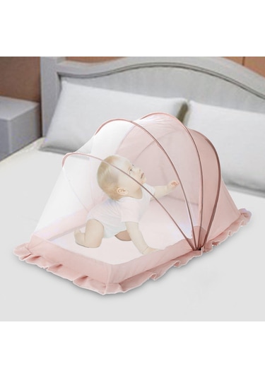 Suntek Magideal Beşik Netleştirme Örtüsü Kolay Kurulum Bebek Pembe-l