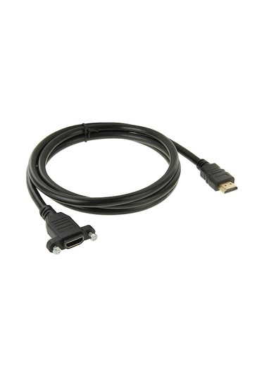 Novahub 1.5m Yüksek Hızlı Hdmı 19 Pin Erkek - Hdmı 19 Pin Dişi Konnektör Adaptör Kablosu, Küçük Boyutlu