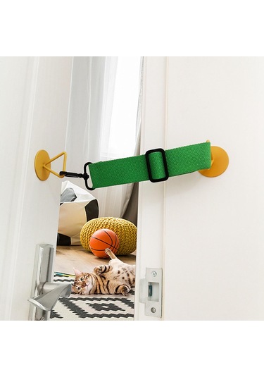 Homyl Ayarlanabilir Kapı Askısı Köpeği Çöp Sarı