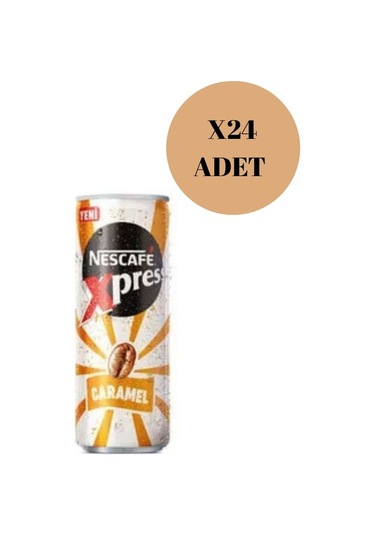Nescafé Xpress Caramel Soğuk Kahve 250ml X24 Hazır