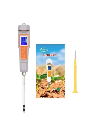 Tongxida Toprak Test Cihazı, Arka Işık Ekran, Ec/tds/sıcaklık, Çiftlik Ve Meyvecilik İçin, 44803110