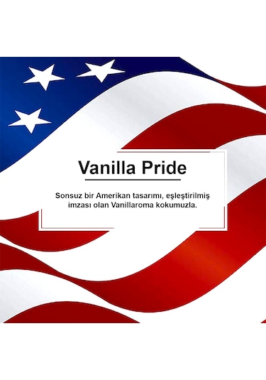 Little Trees Amerikan Bayraklı Vanilla Pride Oto Kokusu 3 Adet