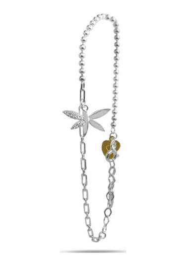 Brezza Lusso Jewelry Yusufçuk Diamond Lusso Kadın Gümüş Bileklik