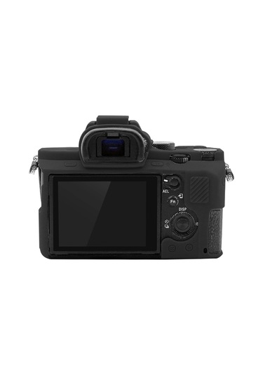 Sony Ilce-7mıı / 7smıı / 7rmıı Siyah İçin Puluz Yumuşak Silikon Koruyucu Kılıf