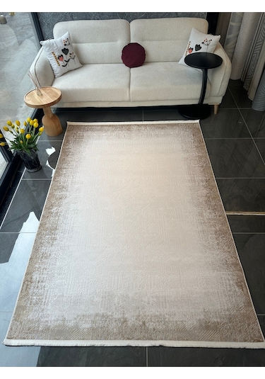 Vista Halı Salon, Oturma, Yatak Odası Halısı Desen Kodu 76337-070 Bej
