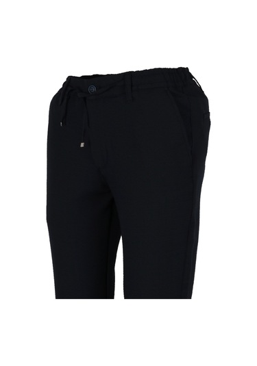 Erkek Jogger Pantolon Bel Bağcıklı Regular Rar01347 Lacivert