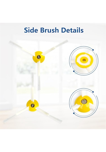 Sointeresting Irobot Roomba 600 Serisi 694 692 675 690 671 677 680 660 665 651 650 Ve 500 Serisi Fırça Filtreleri İçin Yedek Parçalar