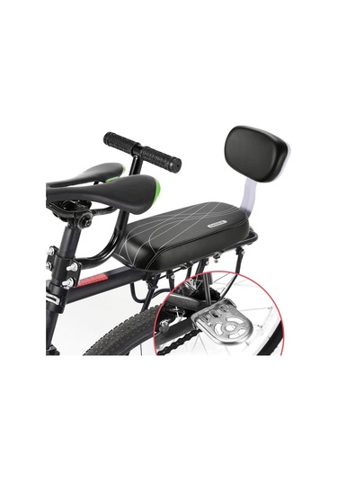 Dinosaurs Çocuk Bisikleti Sırt Minderli Koltuk Takımı Ayak Altın