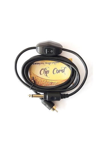 Rca Pen Makine Kablosu Anahtarlı - Siyah Clipcord