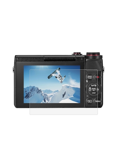 Canon Kamera İçin Puluz 2.5d 9h Temperli Cam Film