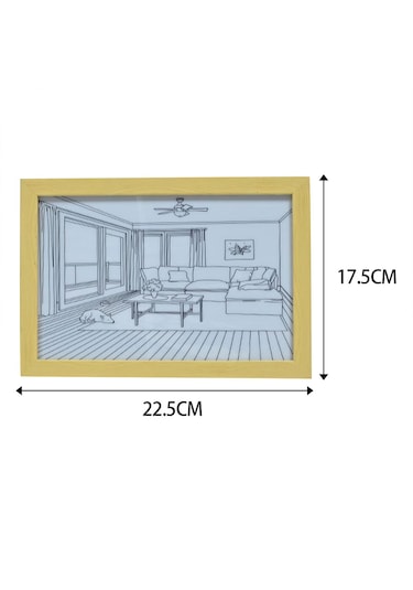 Suntek Led Aydınlatma Boyama Dekorasyon Lambası Ayarlanabilir Köpek 22.5x17.5cm