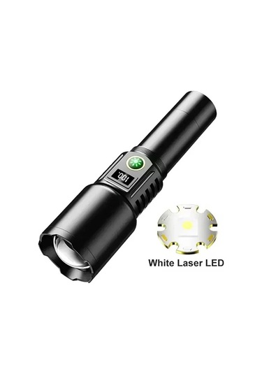 Gold Orion Alüminyum Usb Çıkışlı El Feneri Or-2208-tg Siyah