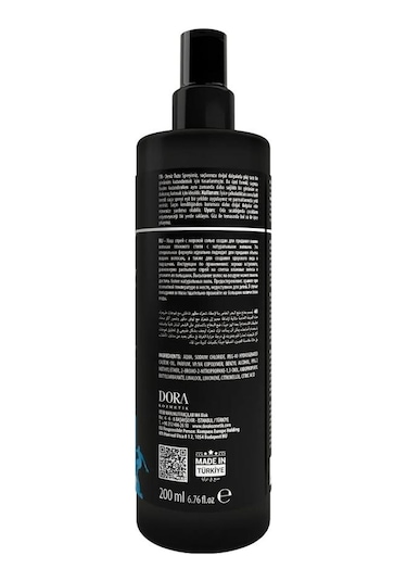 Black Red Sea Salt Spray Orta Tutuşlu Hacimlendirici Anti Uv Deniz Tuzu Saç Spreyi 200 Ml