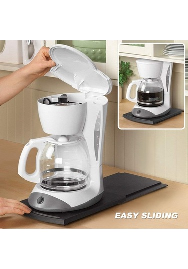 Dinosaurs Hareketli Kahve Tepsisi 25 Lbs Kahve Makinesi Caddy Kayar Tepsi Standı 1 Adet