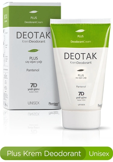 Deotak Krem Deodorant 35ml Plus Çay Ağaçı Yağı 4 Lü Set