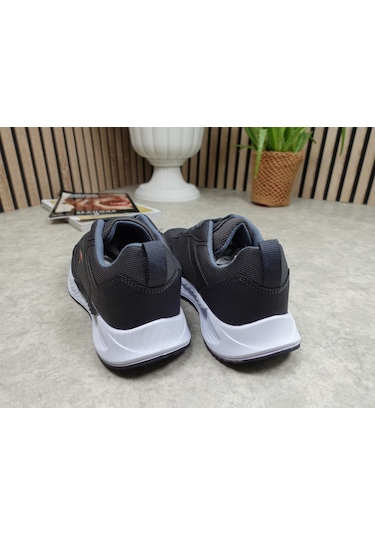 Günlük Fileli Erkek Sneaker Bağcıklı Kalın Taban Ayakkabı 8011 001