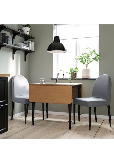 Mutfak Masası Takımı, Çam Kaplama-siyah-vissle Gri, 2 Sandalyeli, Katlanabilir Gri Mutfak Masası Takımı, Çam Kaplama-siyah-vissle Gri, 2 Sandalyeli, Katlanabilir Gri