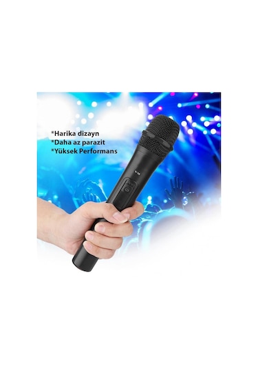 Dailytech Evrensel Vhf Profesyonel Kablosuz Mikrofon