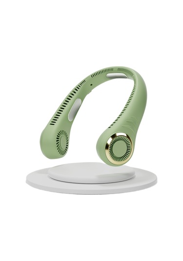 Aurora Yeni Tembel Yapraksılıboyun Fanısessiz Silikon Usb Fanıaçıkspor Mini Taşın Yeşil