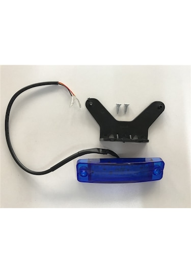 Replax Çakarlı Parmak Led Mavi 24V 18 Ledli Su Geçirmez TAS046M-24