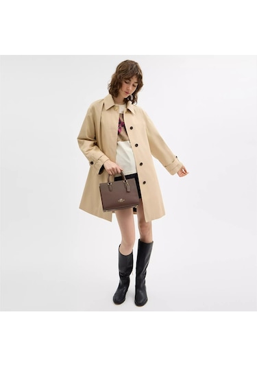 Coach Maggie Small Tote Kadın El Ve Çapraz Çanta Cy668 Vizon