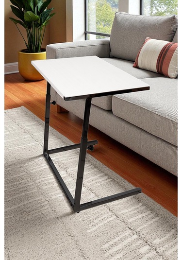 Yükseklik Ayarlı Oturma Odası Zigon Laptop Sehpası Masası