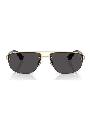 Burberry Be3164 110987 62 Erkek Güneş Gözlüğü Altın