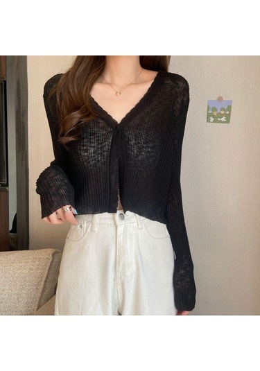 Beyaz Güneş Korumalı Giyim Kadın Buz İpek Yaz İnce Şal Örme Hırka Etek Uzun Kollu Üst Kadın Xl Beyaz