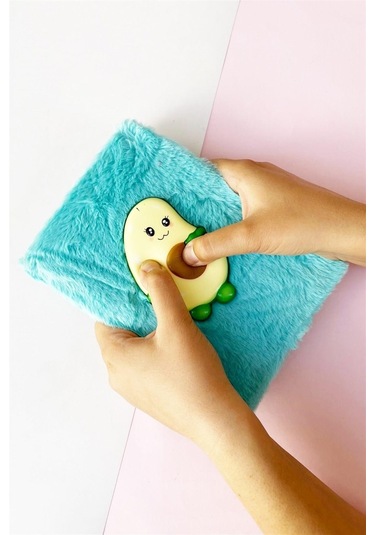 Sevimli Avokado Squishyli Peluş Defter-172