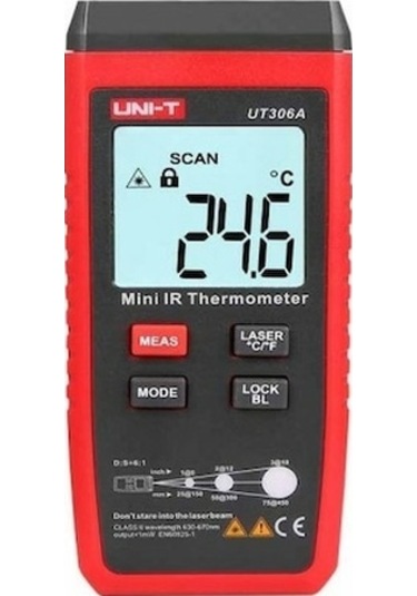 Unı-t Ut-306a Mini İnfrared Lazerli Termoemetre -35/+300 Derece